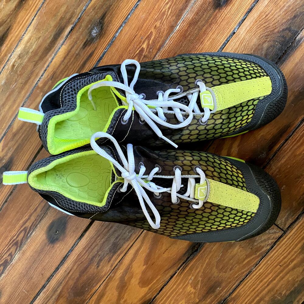 Sperry Top Sider Green and Gray Water Shoes size 9.5 Womens